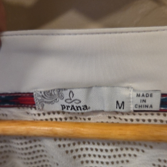 Prana White Mesh Swim Cover-Up Size Med - Picture 2 of 5